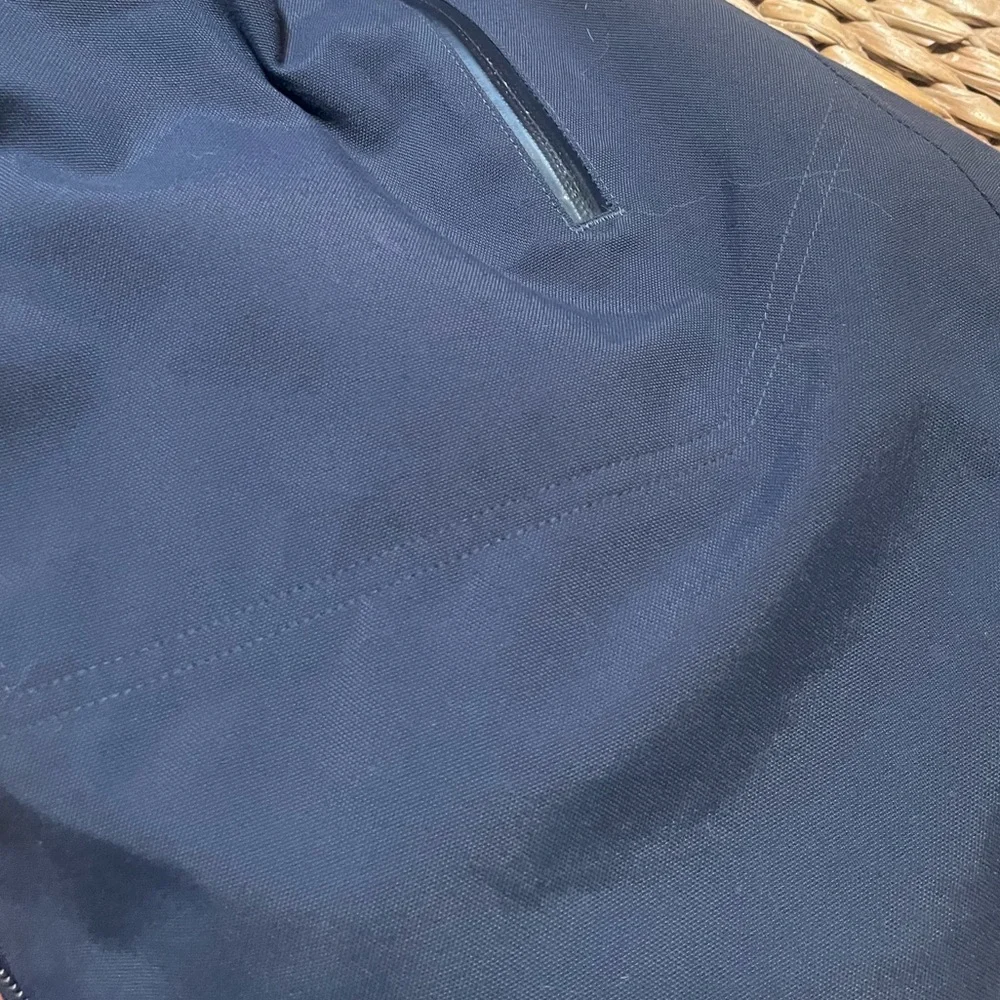 Patagonia Stormdrift 3-in-1 Parka Charcoal Teal Smolder Blue Women's Medium - Picture 10 of 11